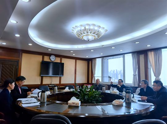 市工程师协会专家委员会主任陈万志与理事长王力军带队赴民盟重庆市委座谈交流
